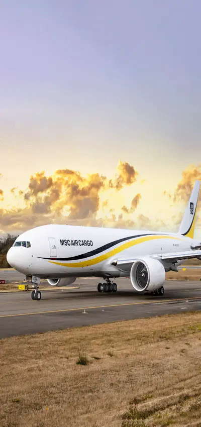 MSC aircraft on the take off isle.webp