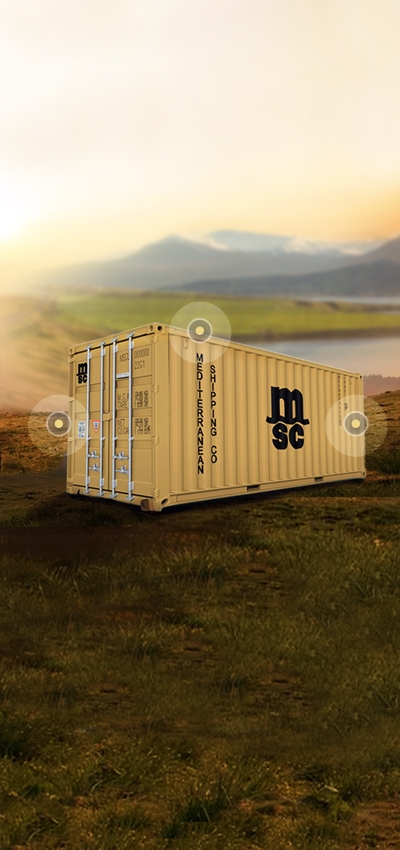 MSC Dry container in the fields.webp