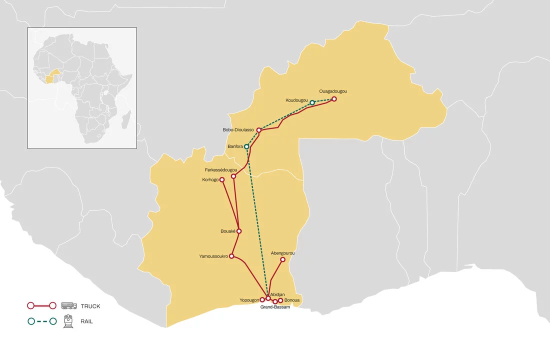 Intermodal solution at Abidjan map.jpg